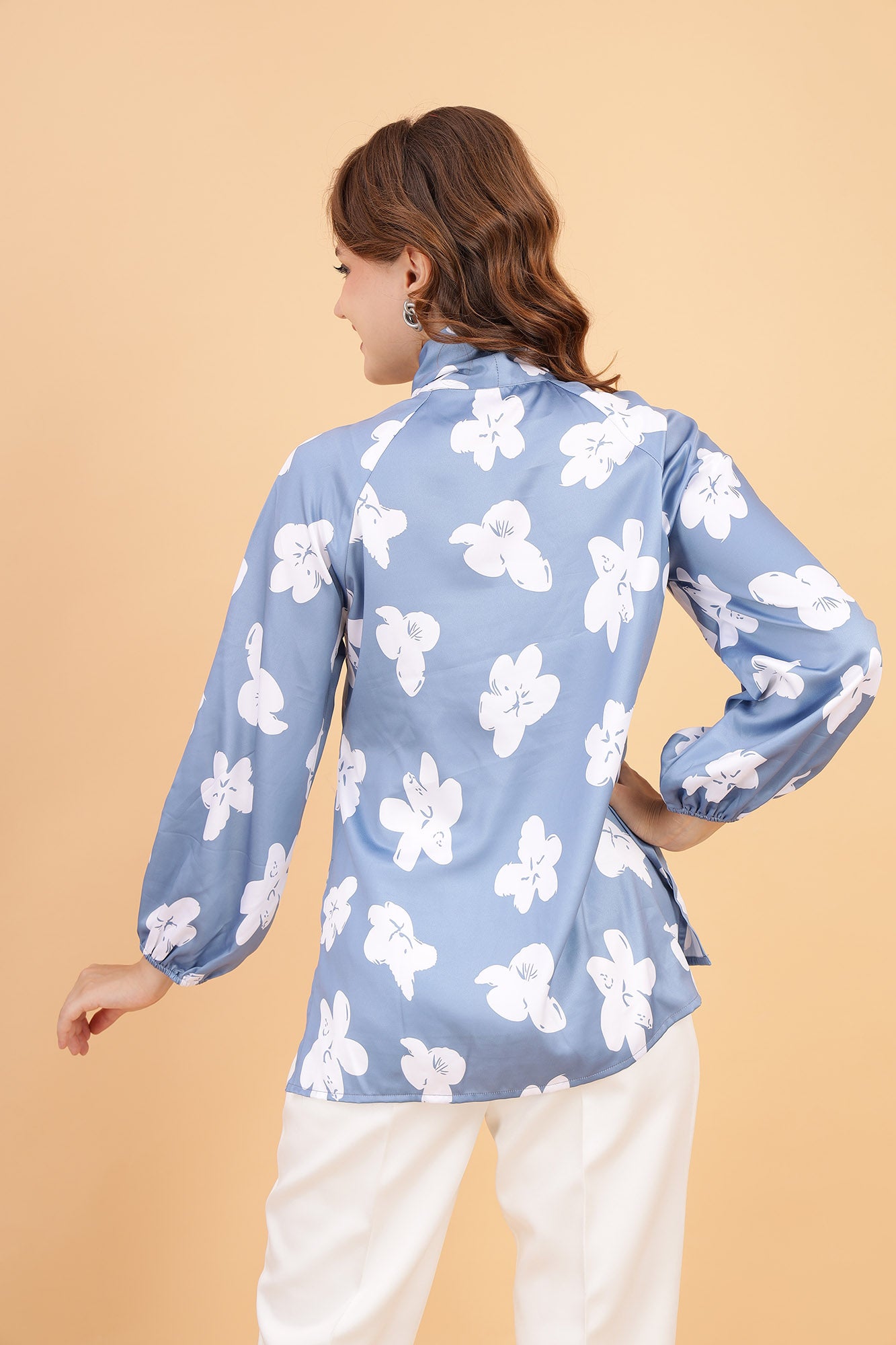 Satin blouses for women India