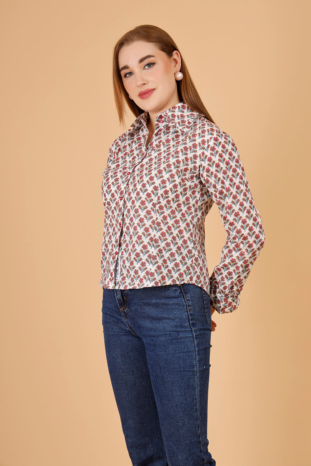 Broadway Flora Cotton Shirt