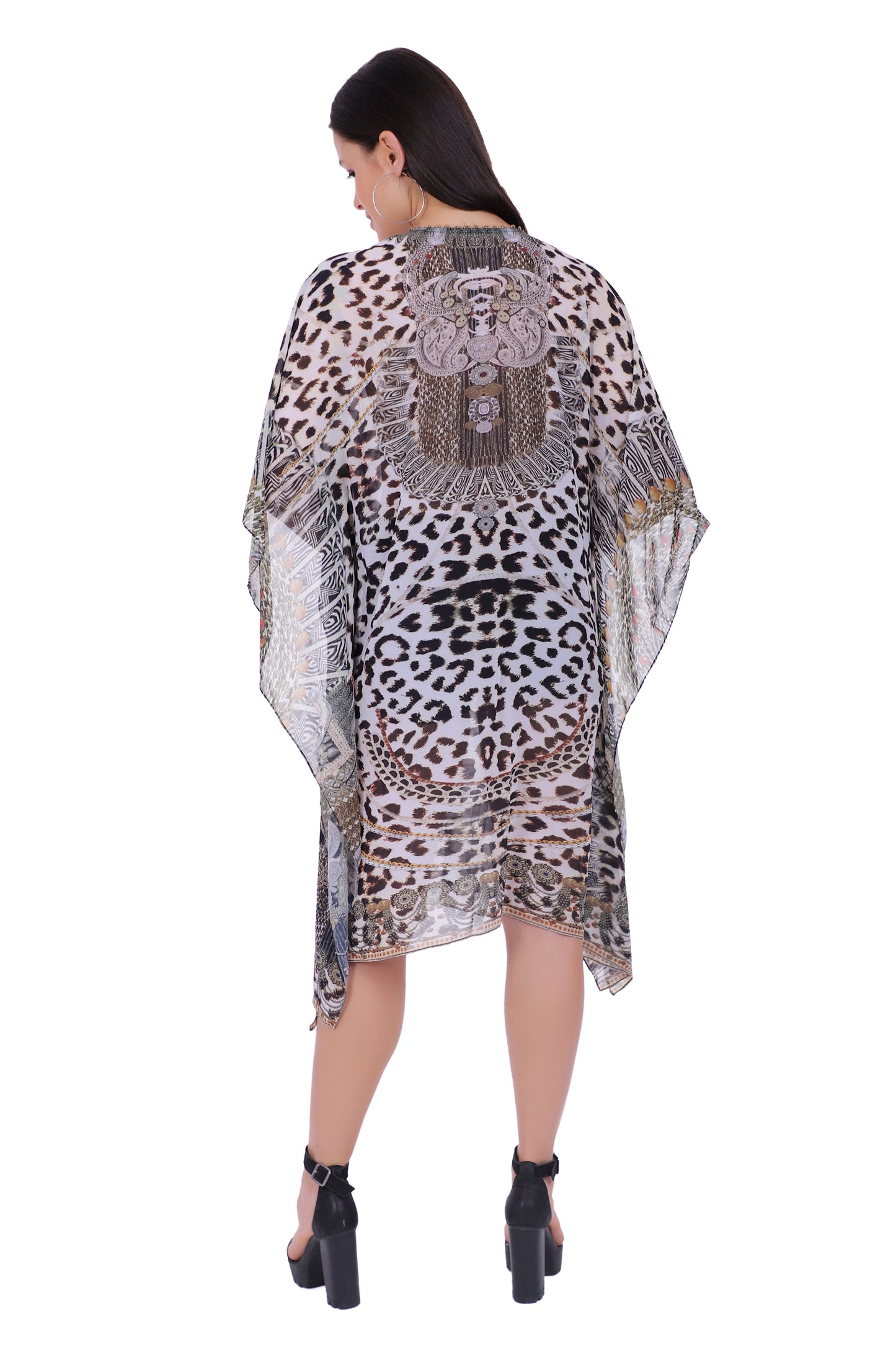 Zambia  Knee Length Kaftan