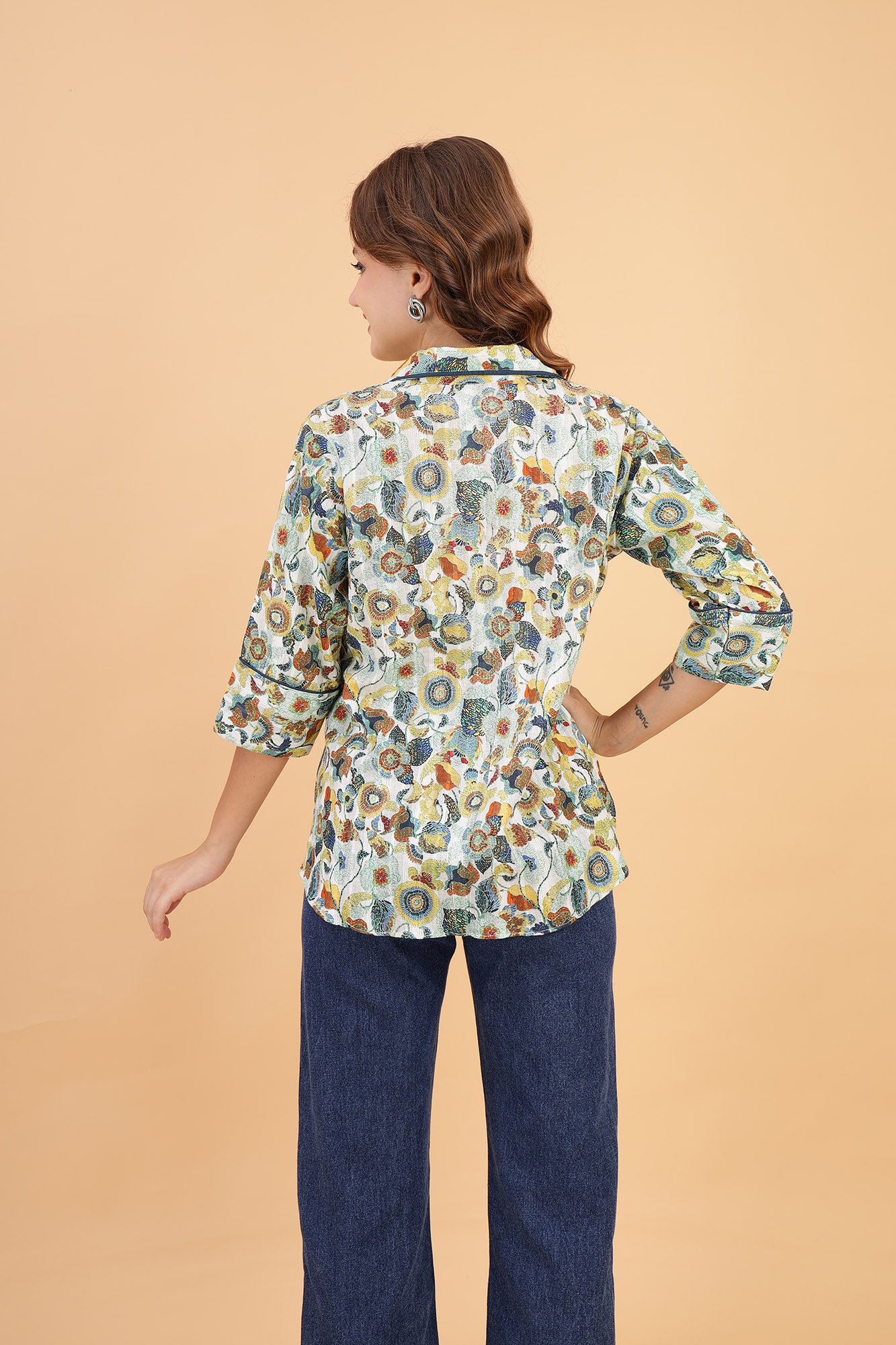 Meadow Bloom Linen Shirt