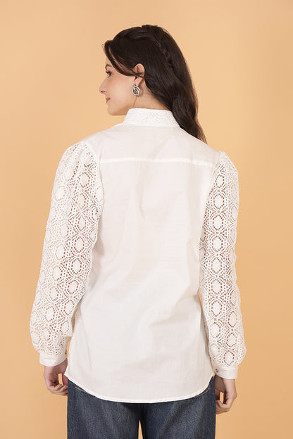 Alice White Cotton Shirt