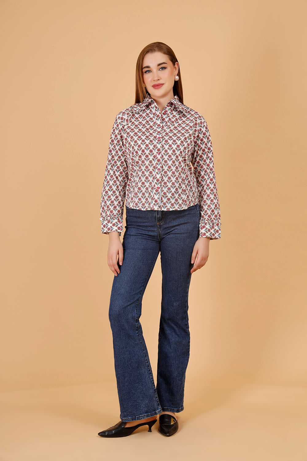 Broadway Flora Cotton Shirt