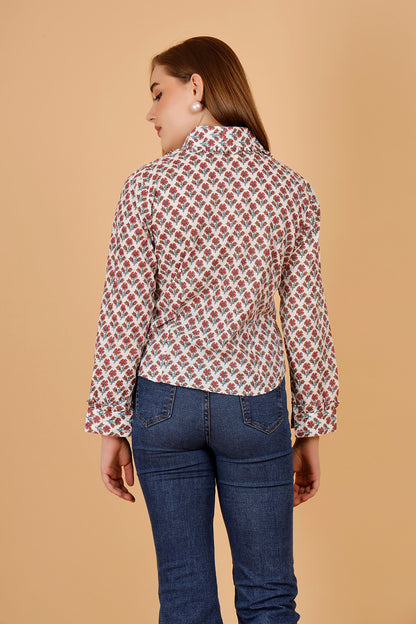 Broadway Flora Cotton Shirt