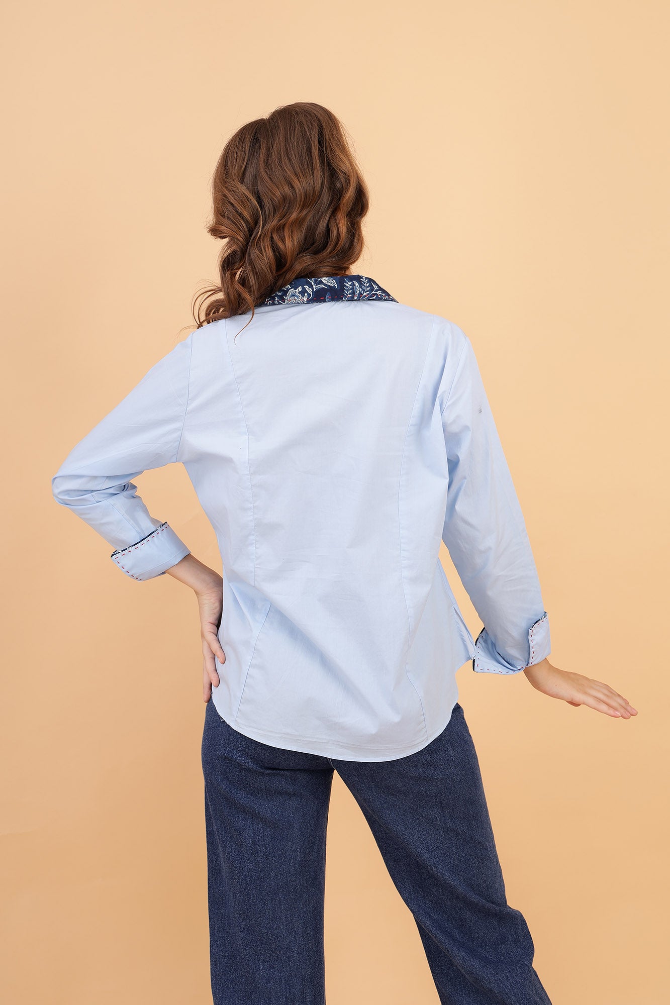 block printed cotton shirts for women