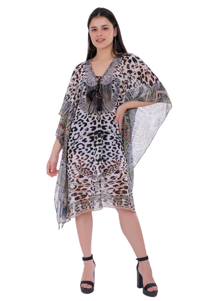 Zambia  Knee Length Kaftan