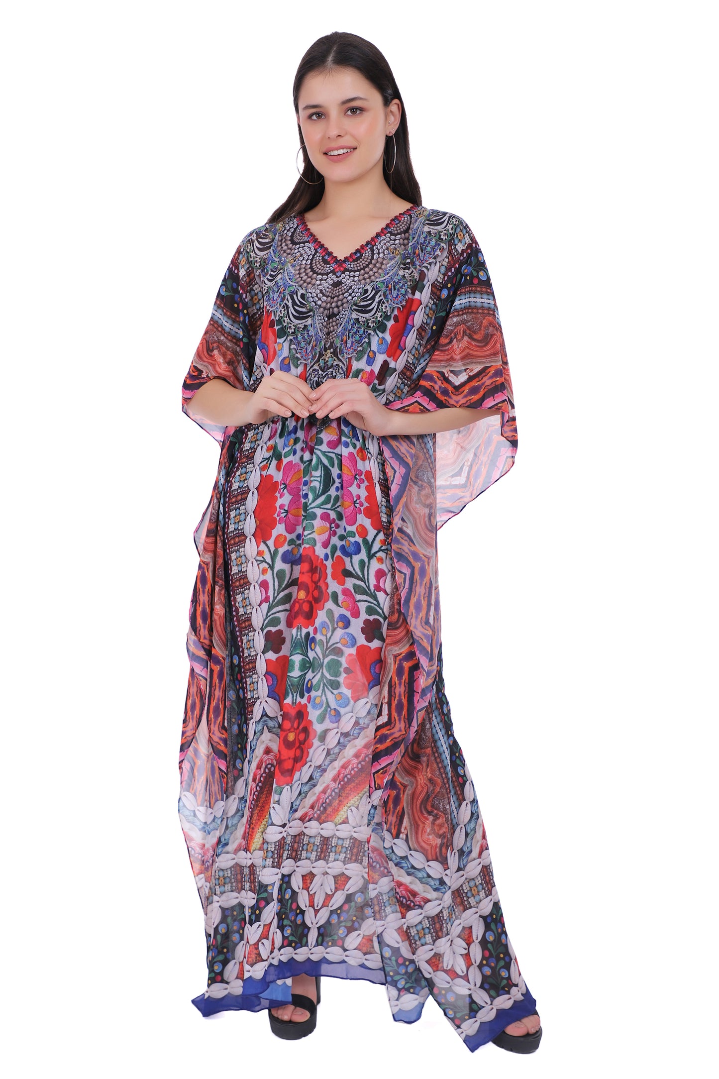 Blooms of Victoria Kaftan