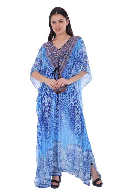 Marina Kaftan with Silk Tassels