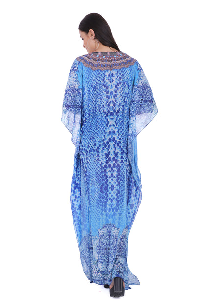 Marina Kaftan with Silk Tassels