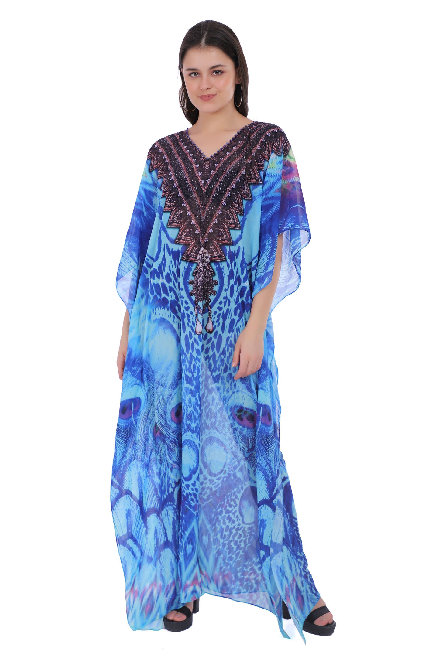Amore Blue Kaftan