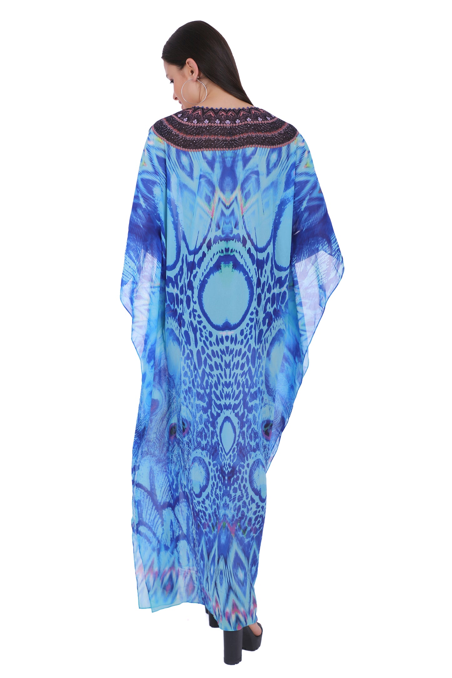 Amore Blue Kaftan
