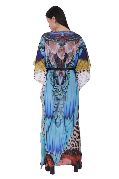 Scarlet Macaw Kaftan